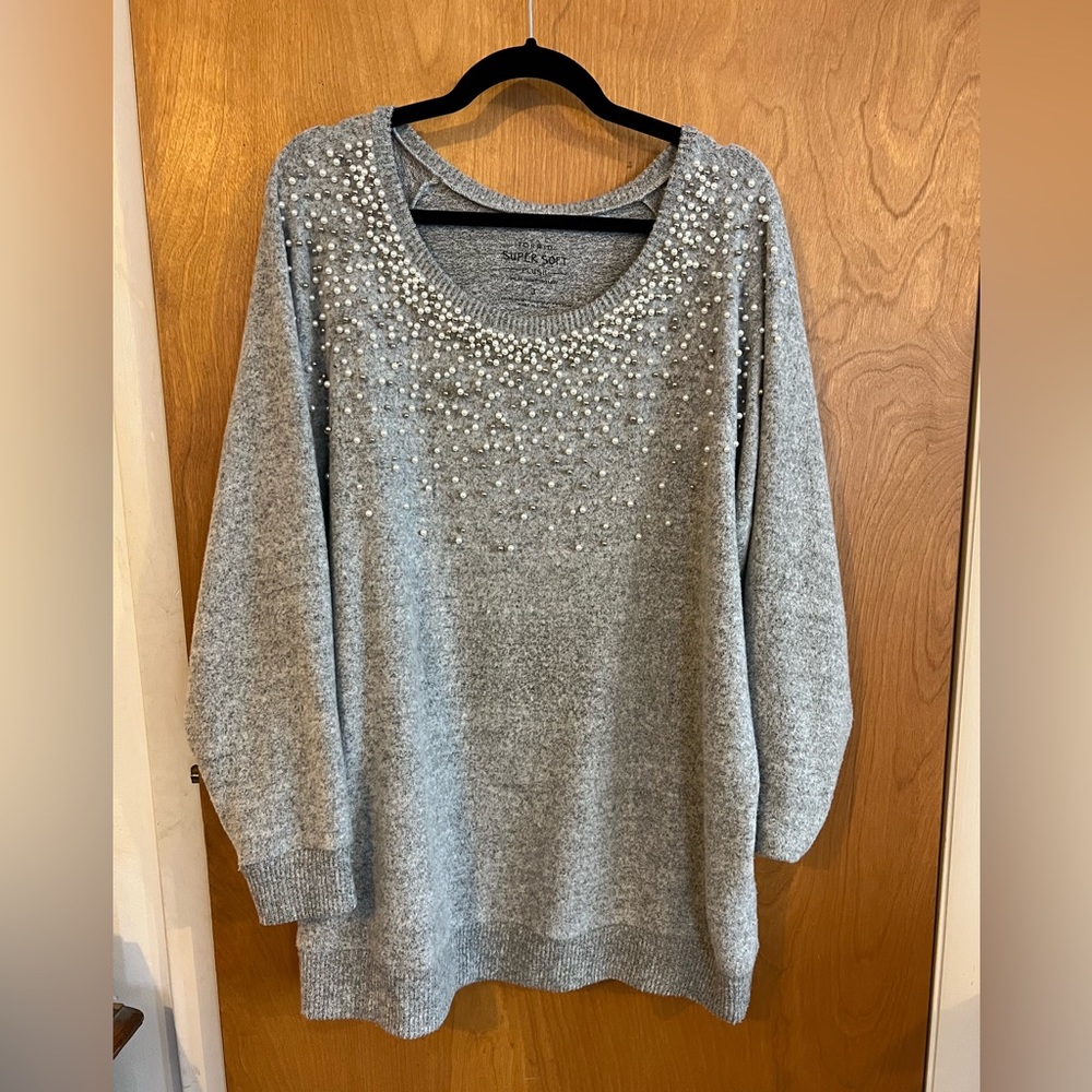 Torrid Supersoft Sweater with beading